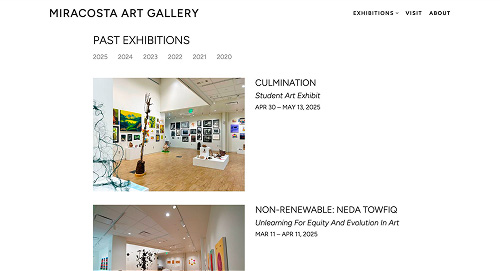 MCC Art Gallery Past Exhibitions After