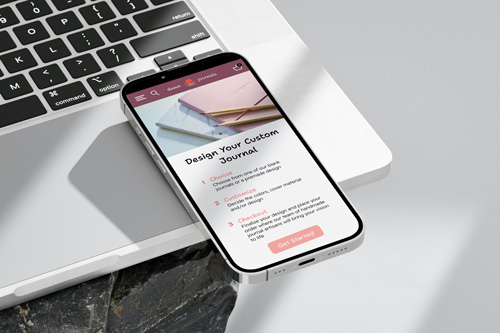 Dawn Journal's mockup