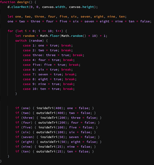 Behind the scenes code