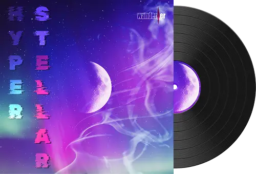 Hyperstellar album cover mockup 1