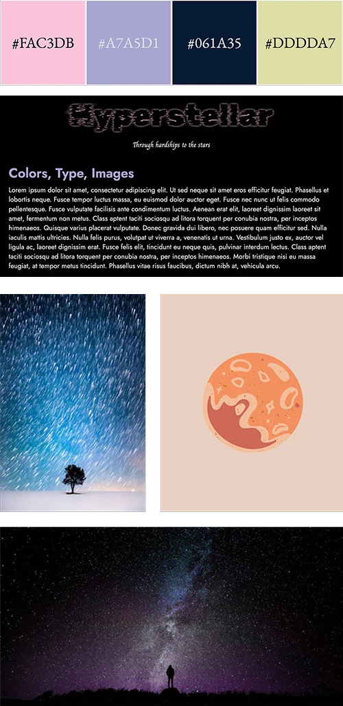 Hyperstellar Style Tile