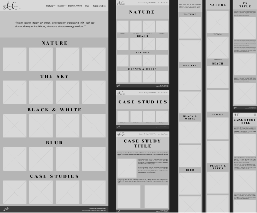 wireframes